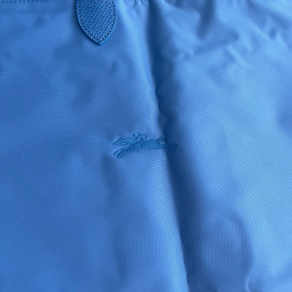 Longchamp Le Pliage  Travel bag XL Weekender - ***  Cornflower Blue -  NWOT - Picture 8 of 11